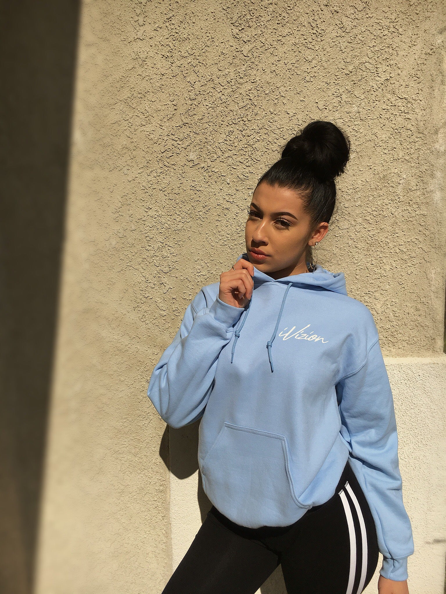IVIZION Signature Baby Blue Hoodie