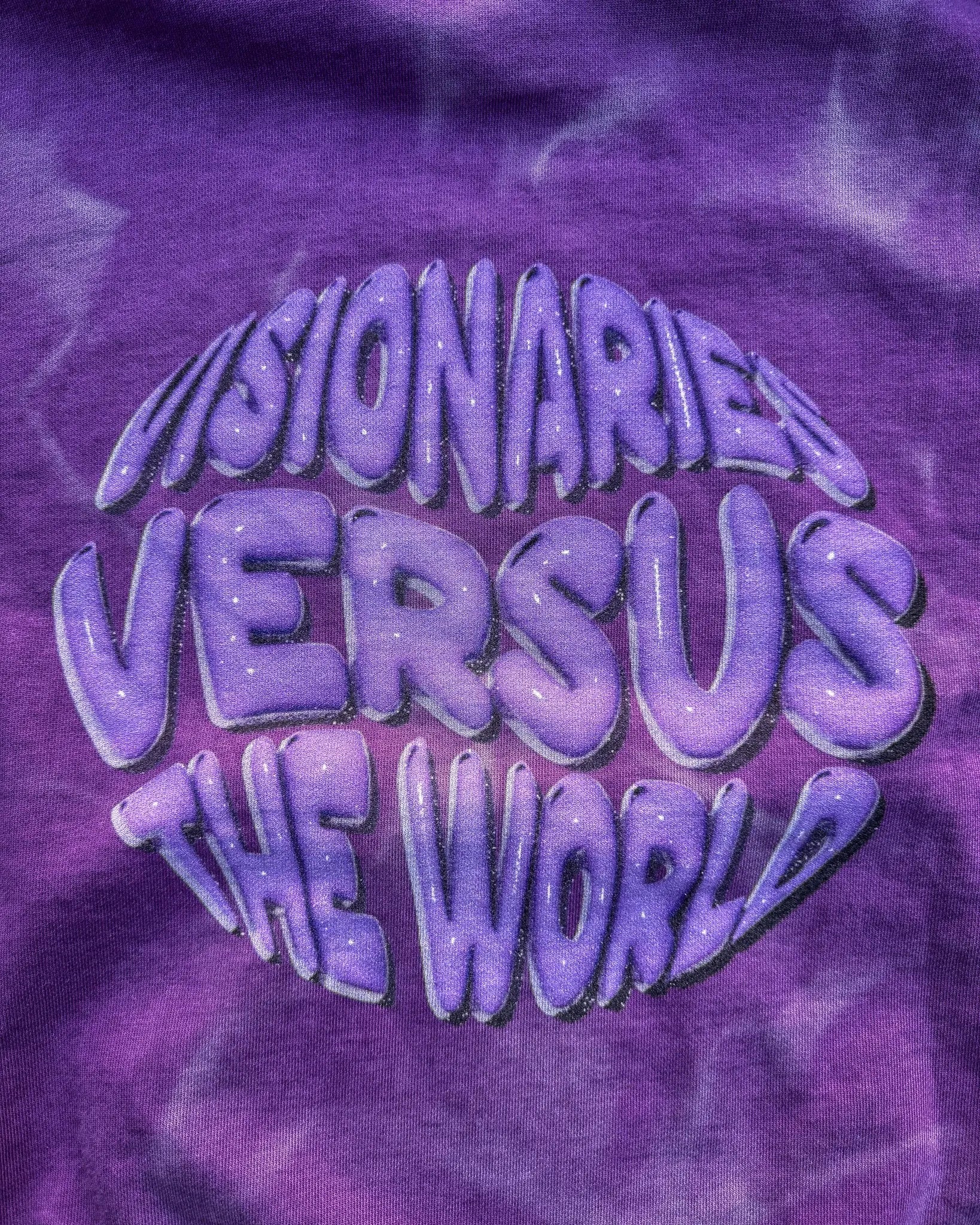 Kings Vision Washed Custom hoodie – IVIZION washed streetwear tee