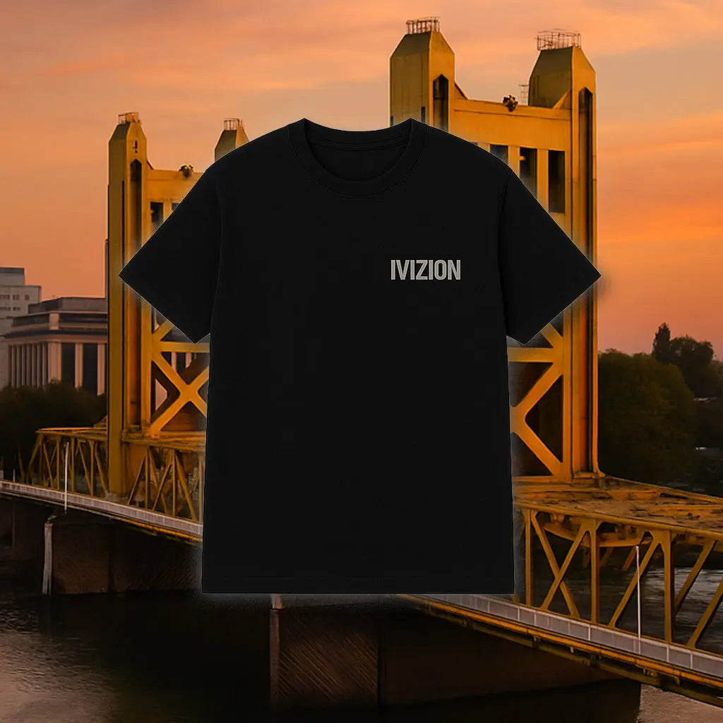 Hidden Pressure Tee  IVIZION tee  streetwear graphic tee  limited edition shirt  heavyweight cotton tee  pressure themed apparel