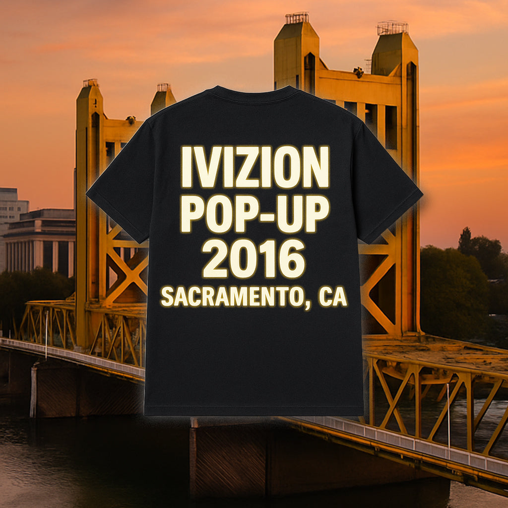 IVIZION Pop-Up Tee – 2016 Sacramento Edition