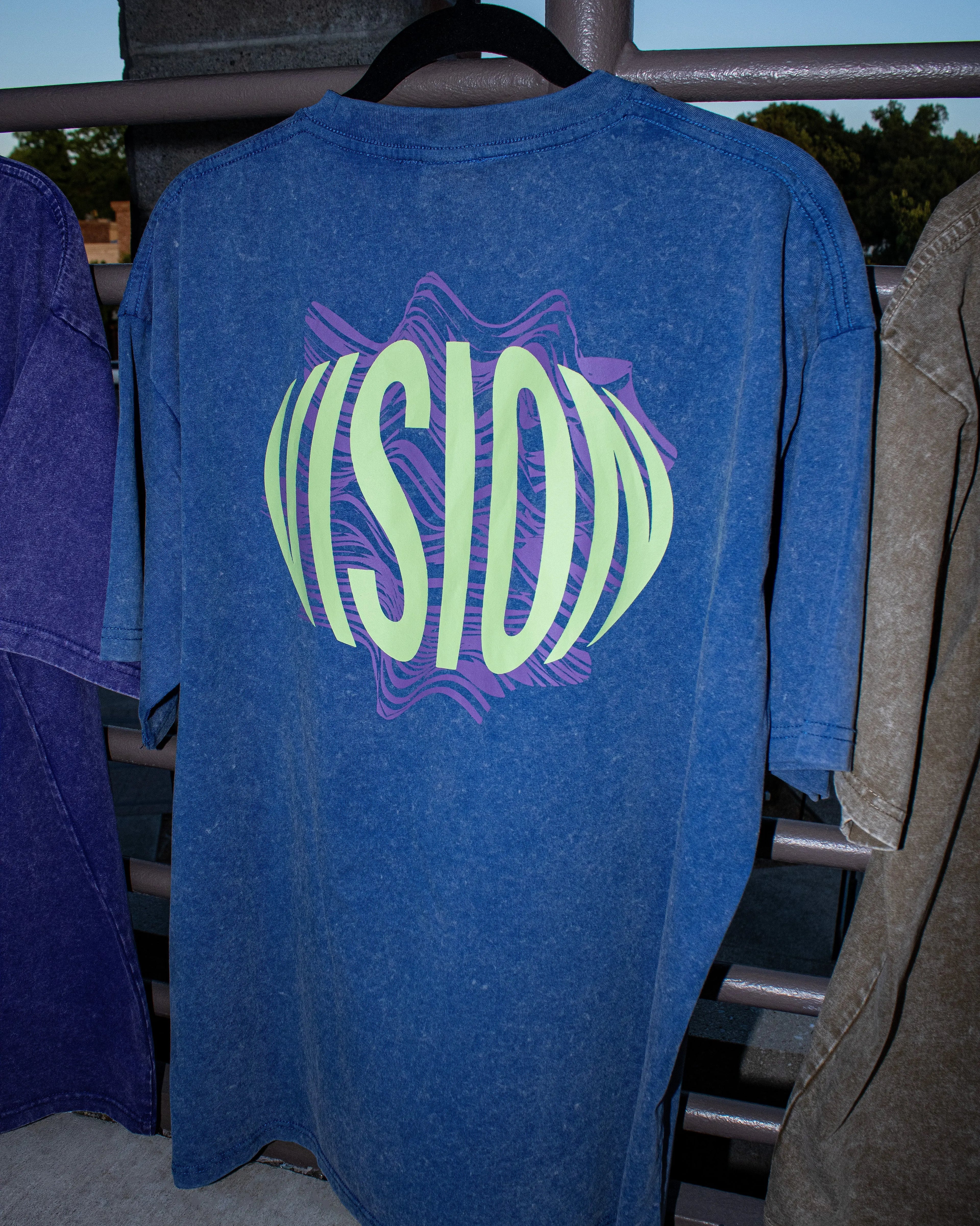 Vision Distortion Tee outfit look – styled IVIZION streetwear