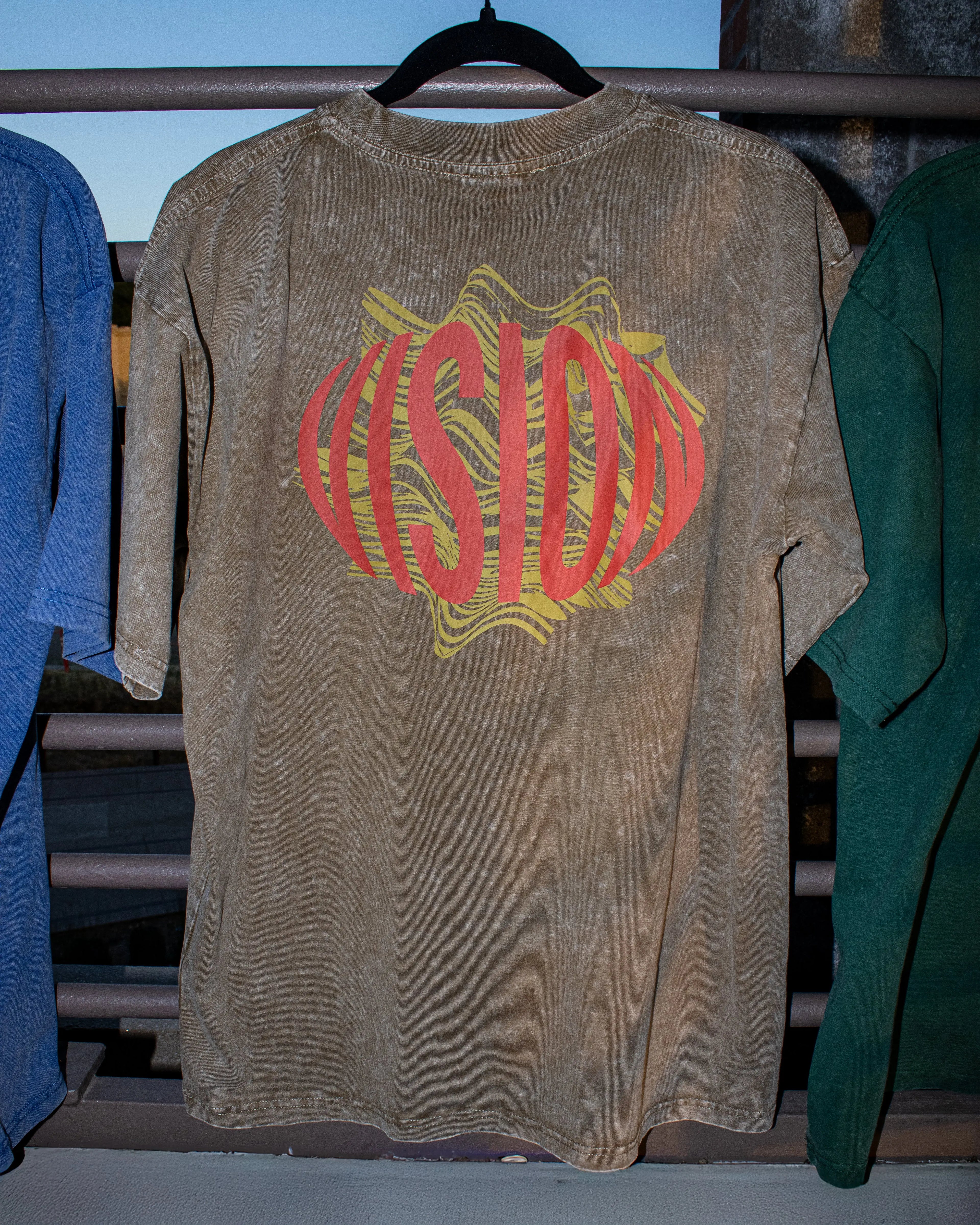 Vision Distortion Tee outfit look – styled IVIZION streetwear