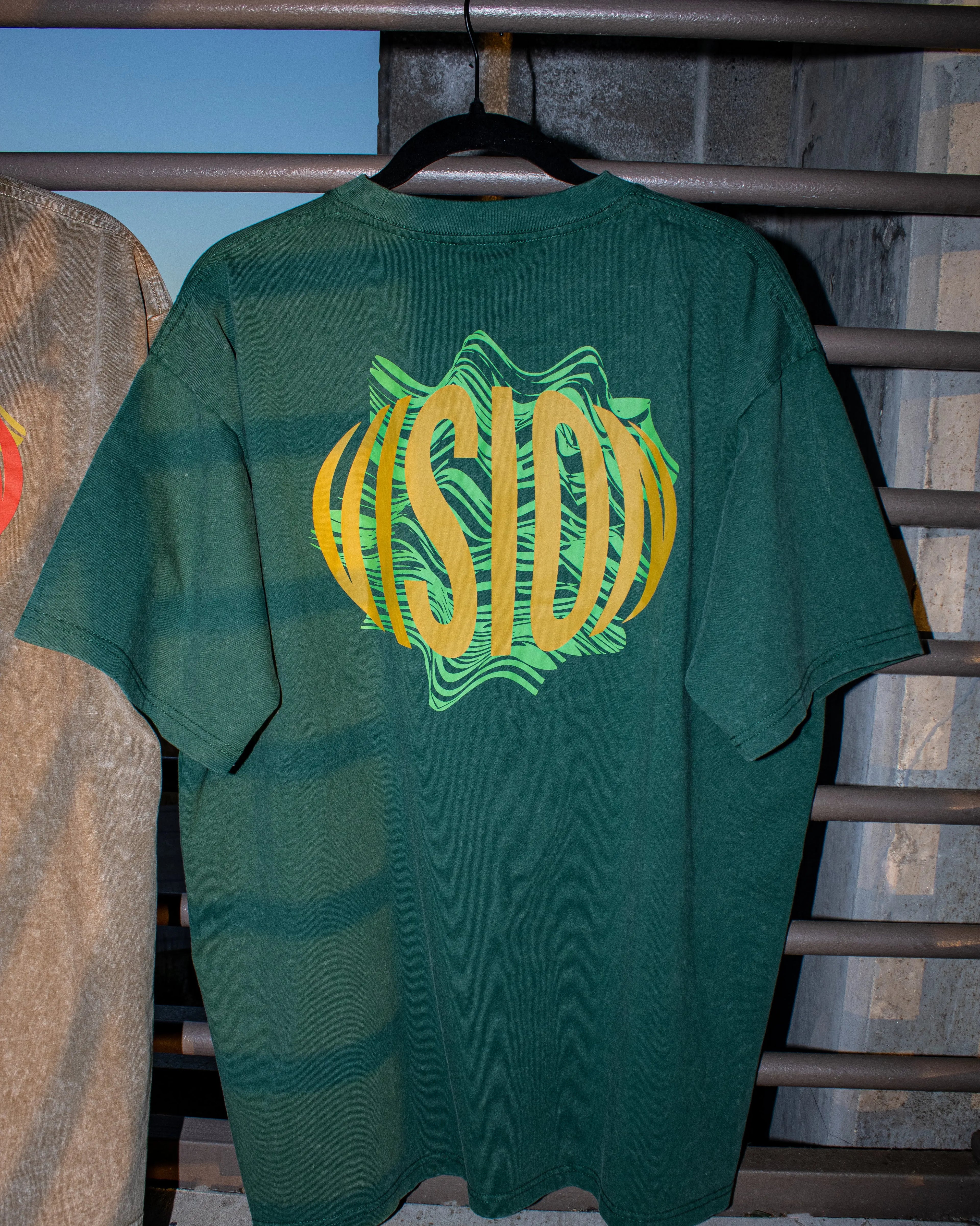 Vision Distortion Tee outfit look – styled IVIZION streetwear