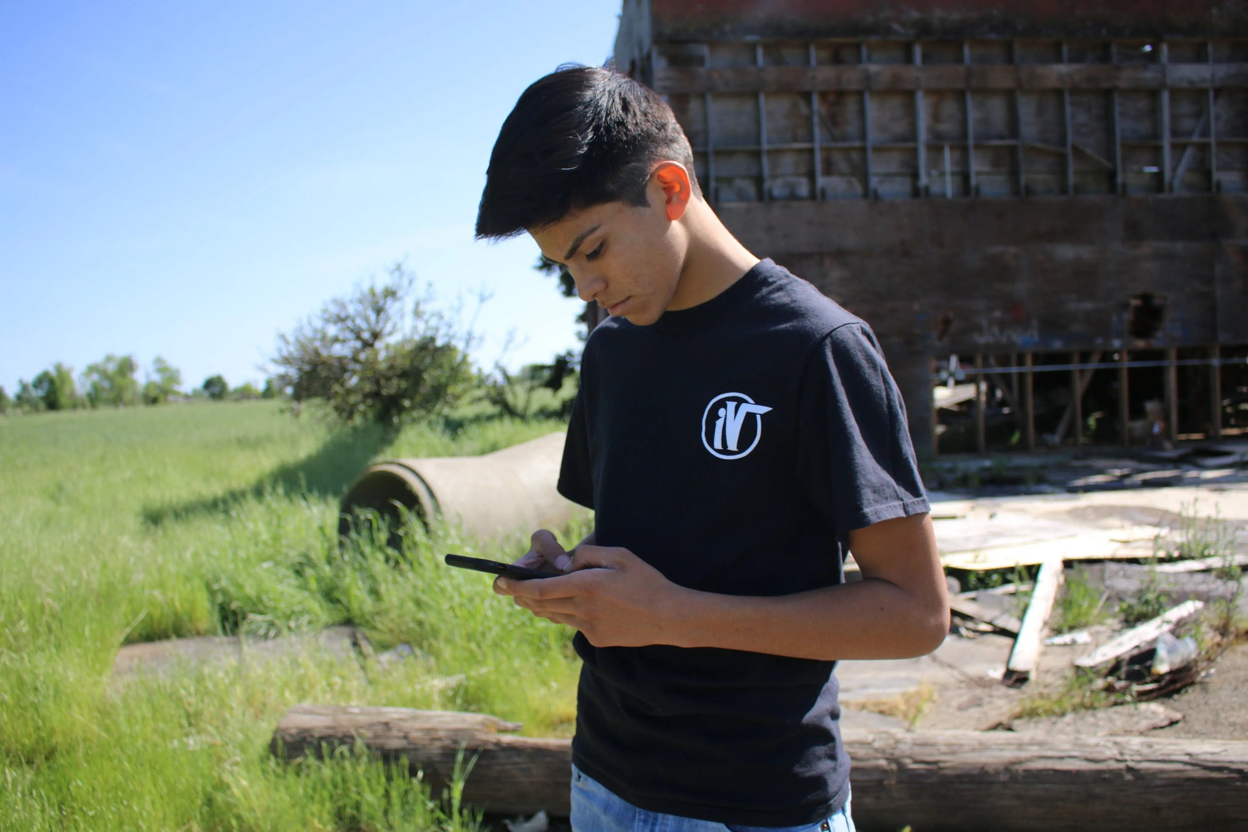 IVIZION Original Tee: Black