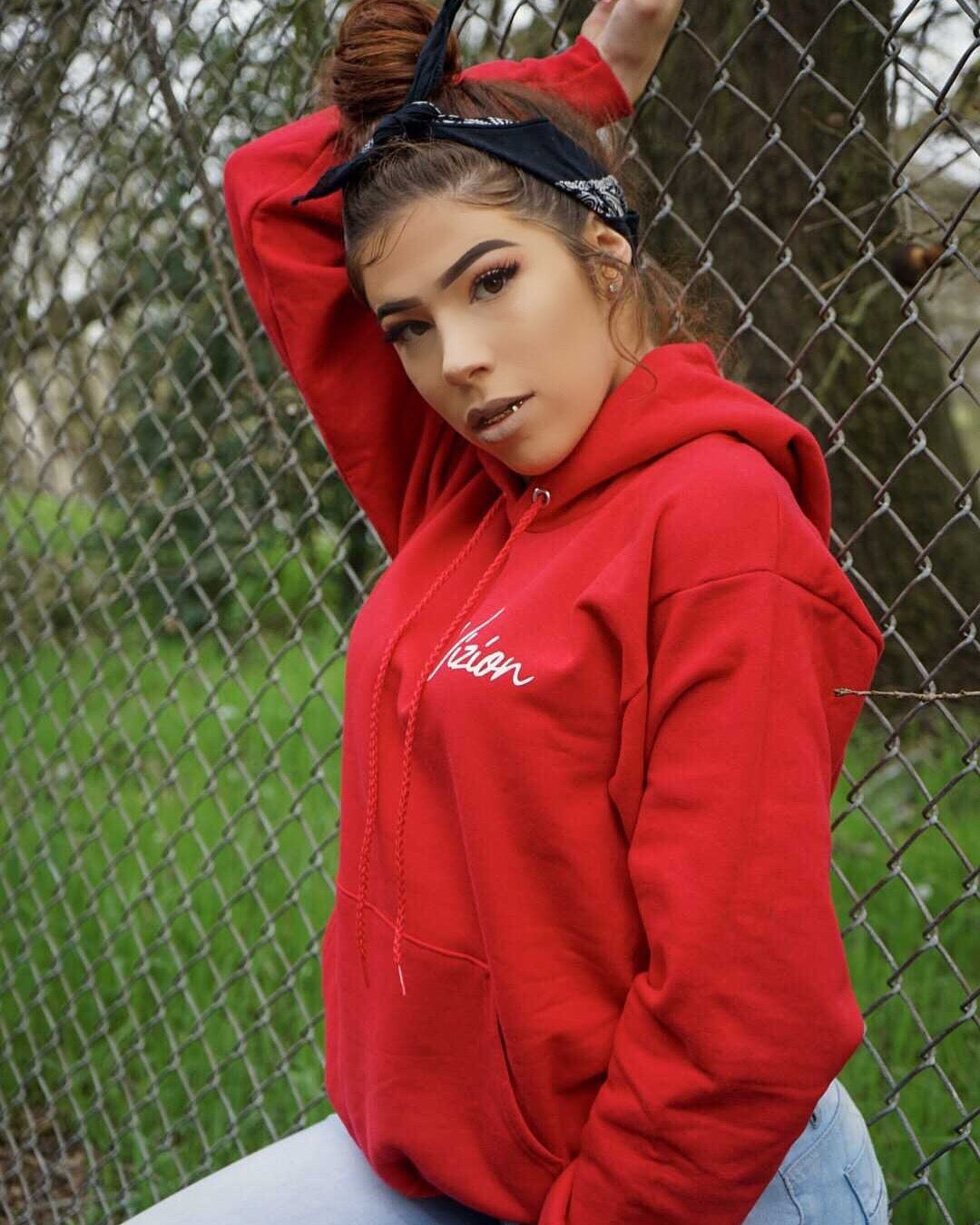 IVIZION Signature Hoodie: Red