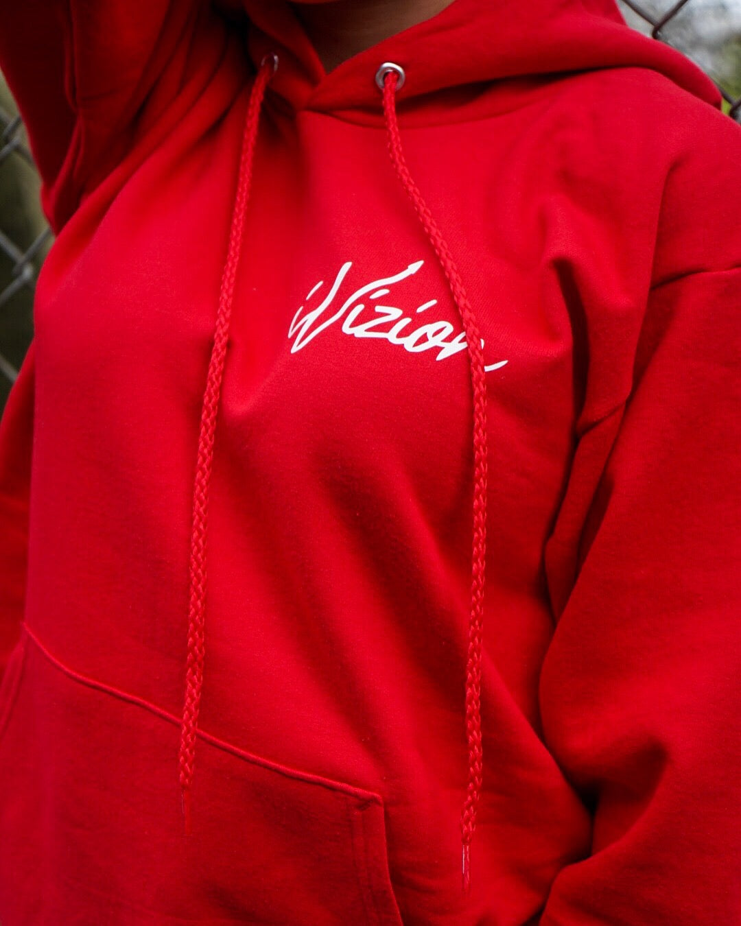 IVIZION Signature Hoodie: Red